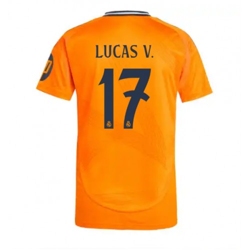 Dres Real Madrid Lucas Vazquez #17 Gostujuci 2024-25 Kratak Rukav